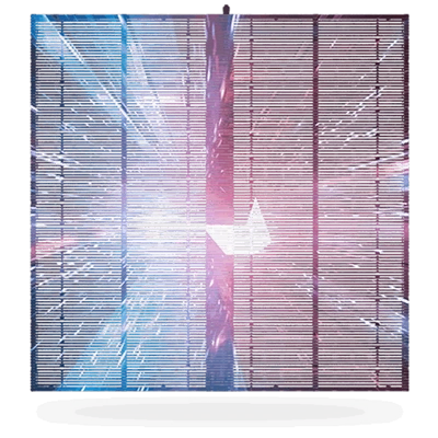د شفاف شیشې LED سکرین دیوال